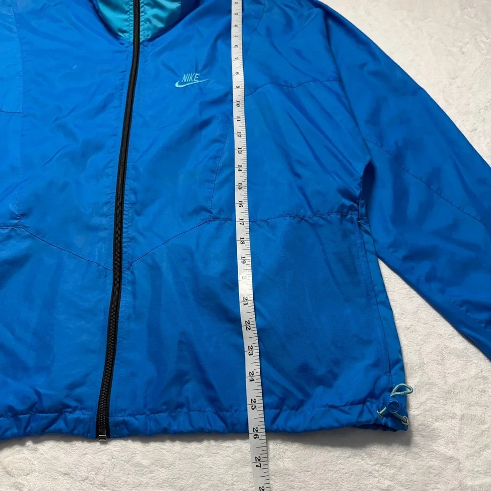 Vintage Nike Windbreaker Jacket Mens M Blue Lightweight Running‎ Sportswear